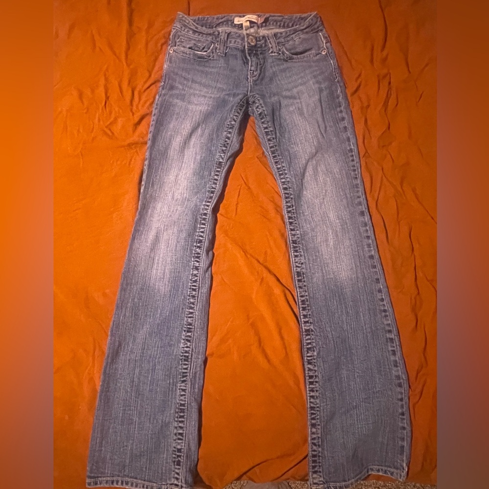 ‼️SOLD!!!‼️‼️Aeropostale Women's Chelsea Blue Boot Cut Jeans